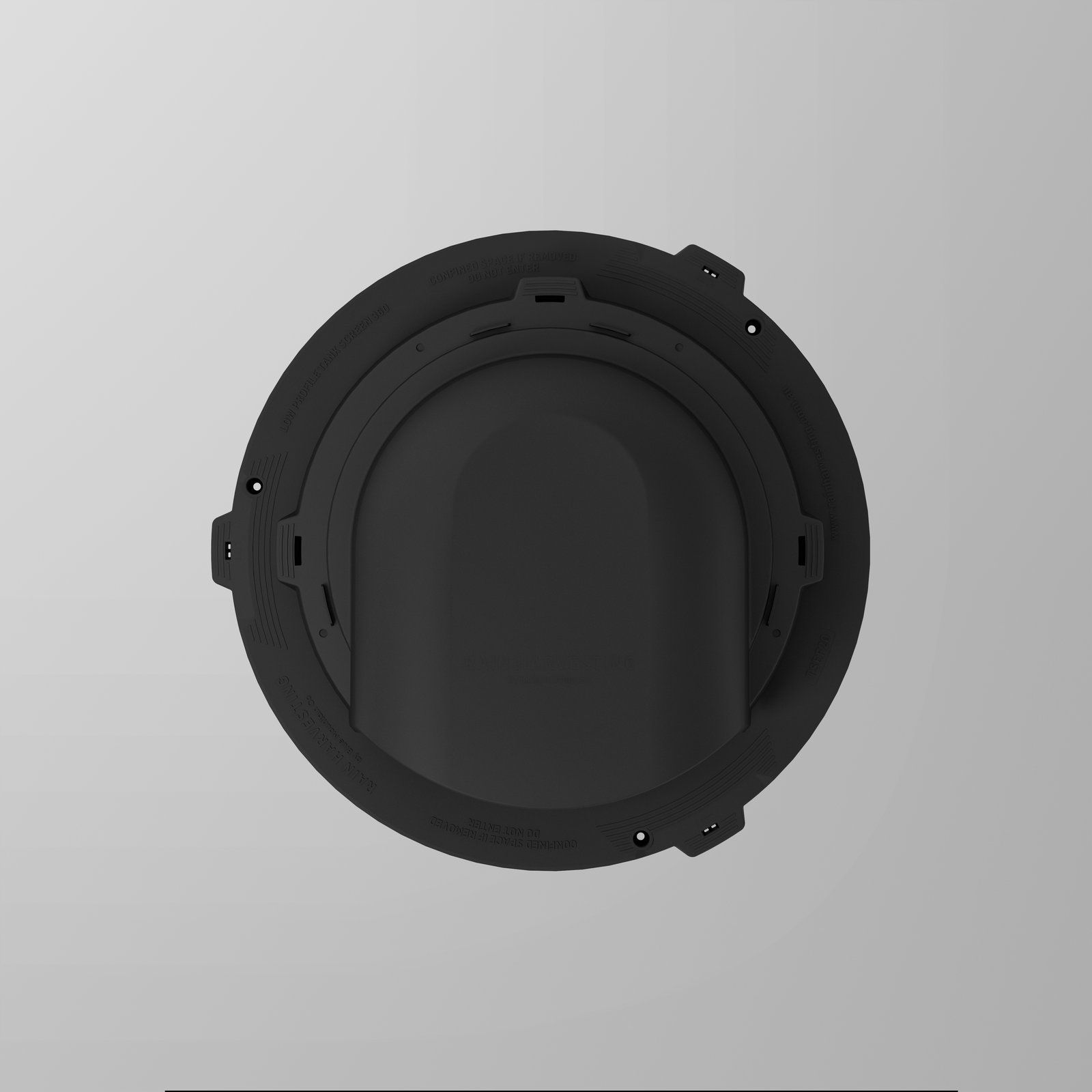 Low Profile Tank Screen 360 Hood Kit w/ Screw Down Ring - 4