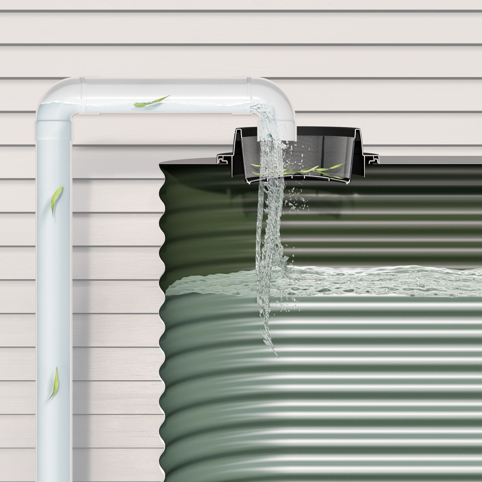 High Wall Tank Screen 360 w/ Screw Down Ring - 5