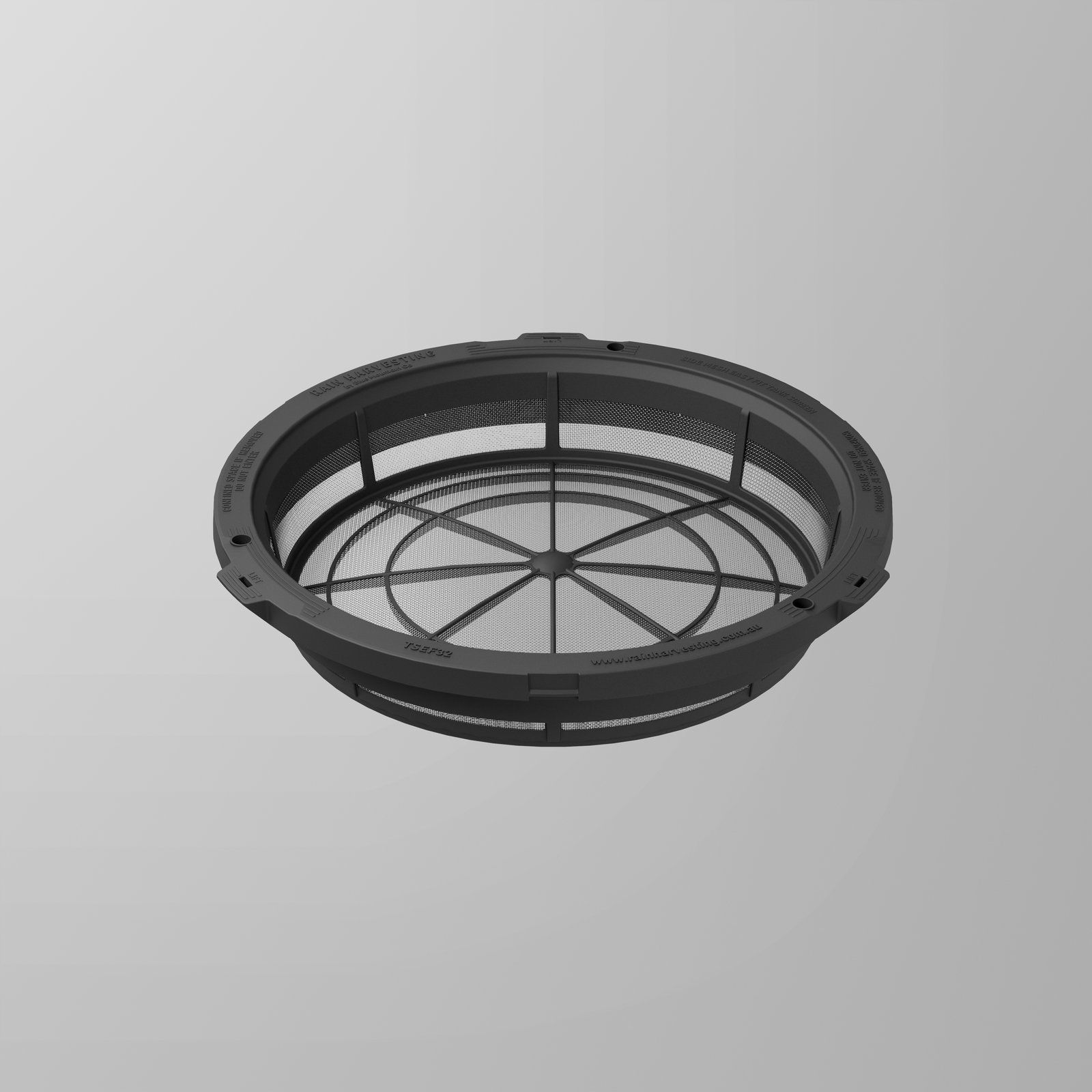 Easy Fit Side Mesh Tank Screen w/ Clip on Ring - 4