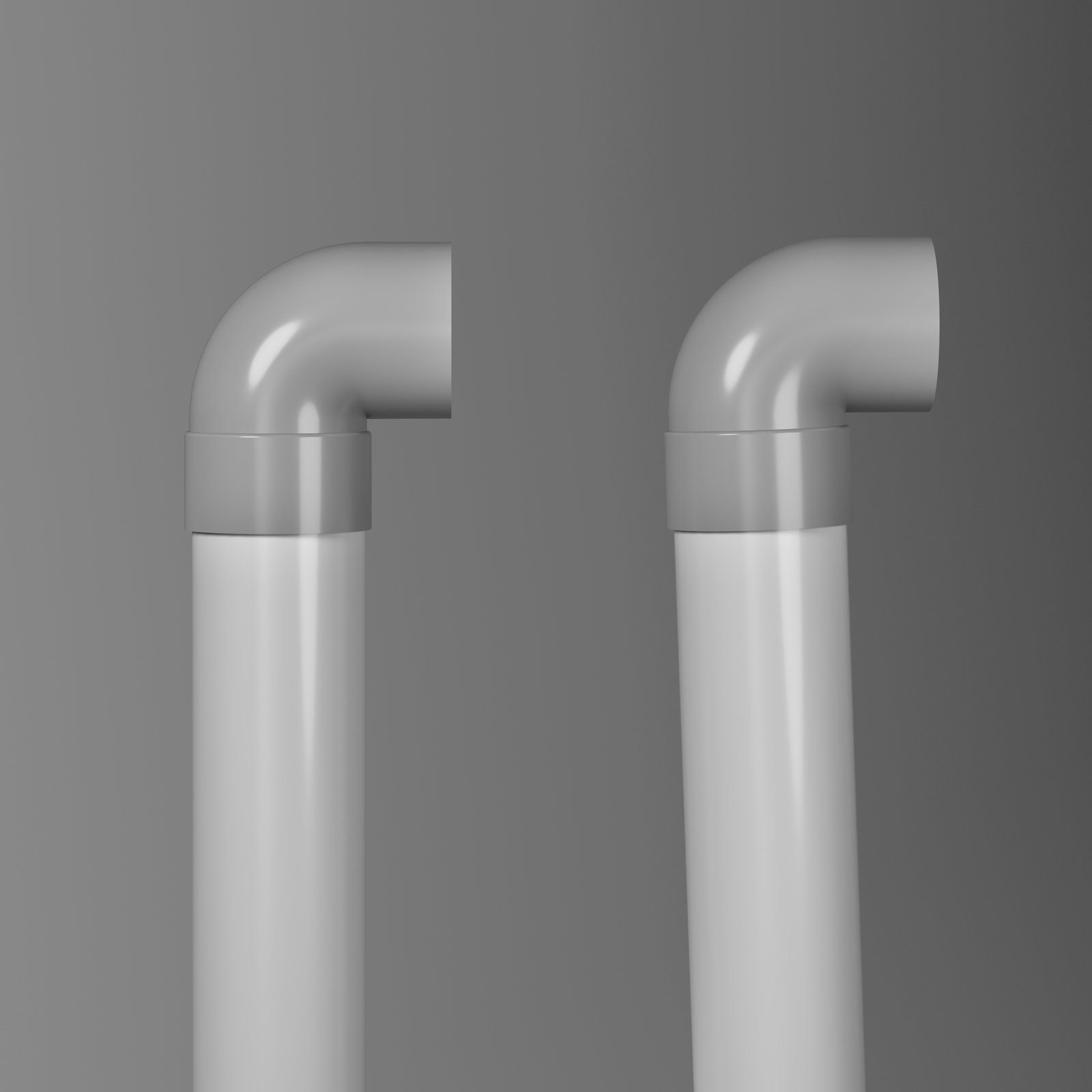 True 90° Tank Overflow Bend - 4