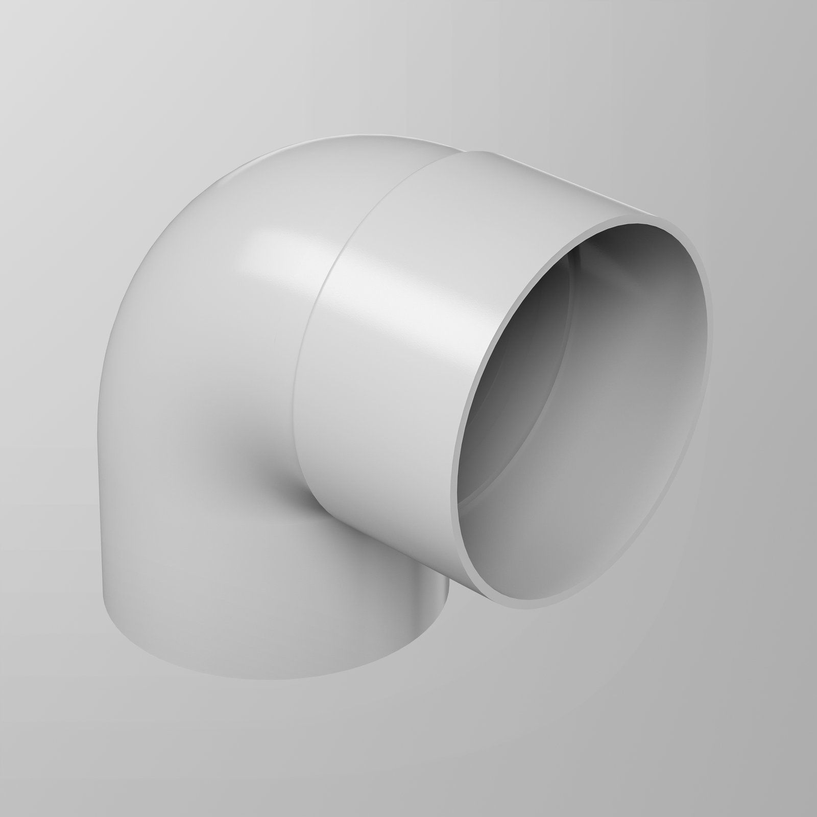True 90° Tank Overflow Bend - 3