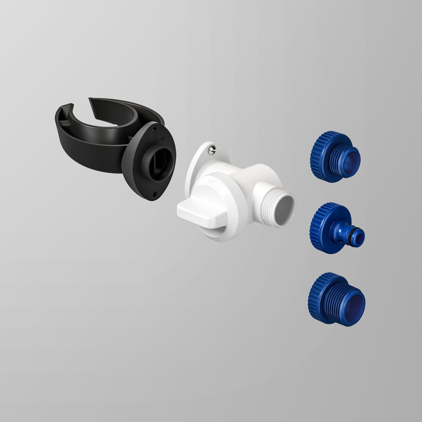 Quickfit Diverter Round - 4