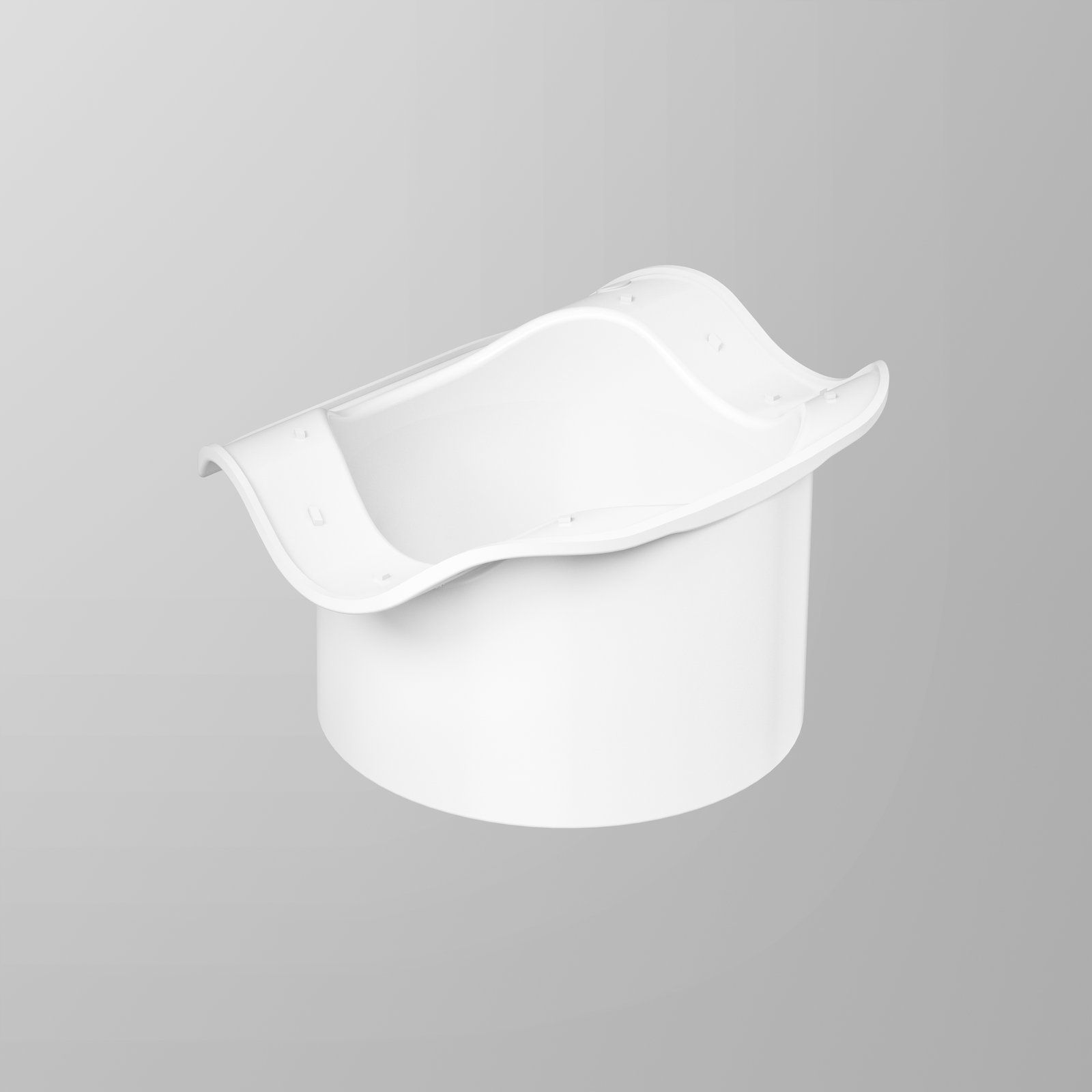 Flanged Tank Overflow - Corro Tank (Straight Wall)
