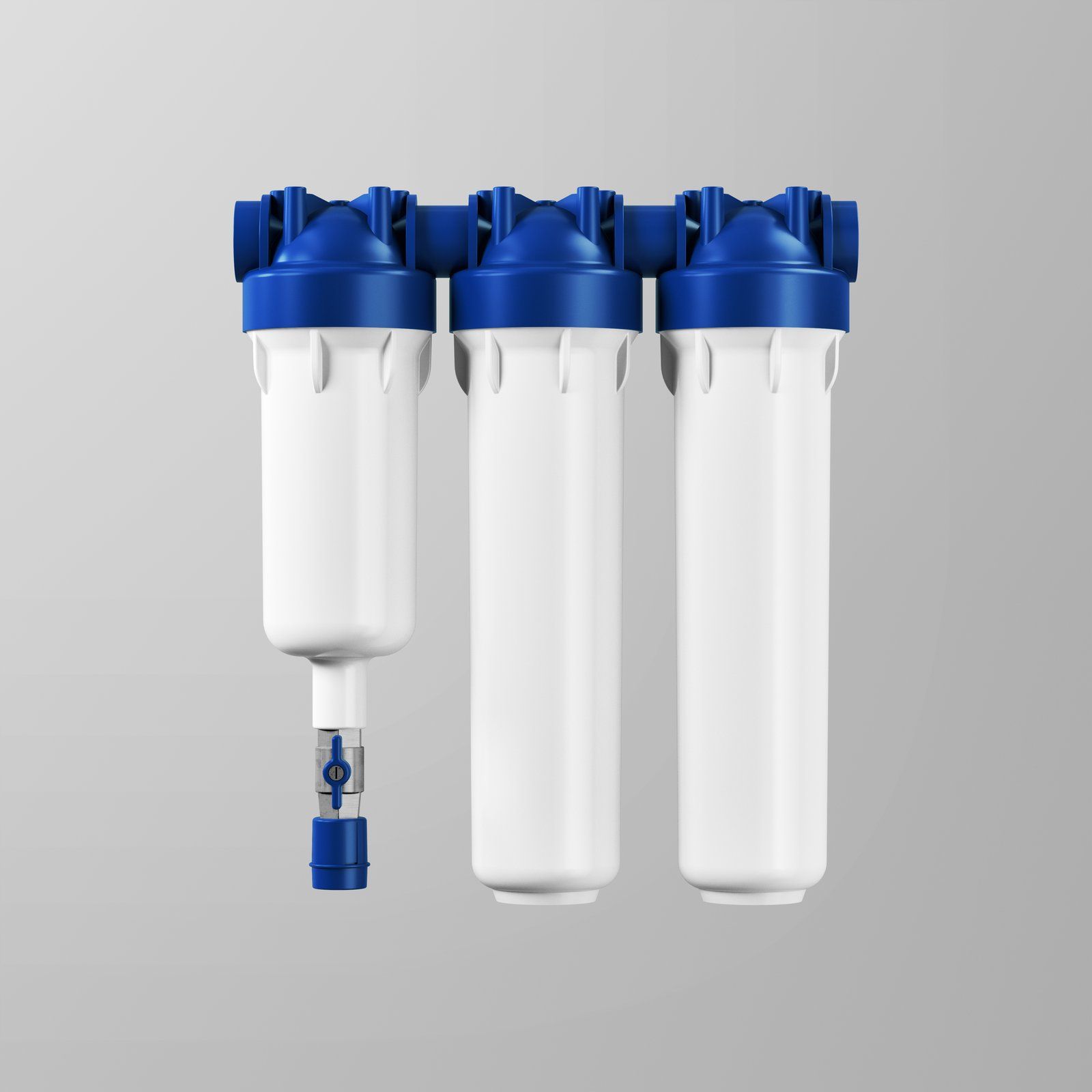 Self-Cleaning 3 Stage Filter System - Slim - 1