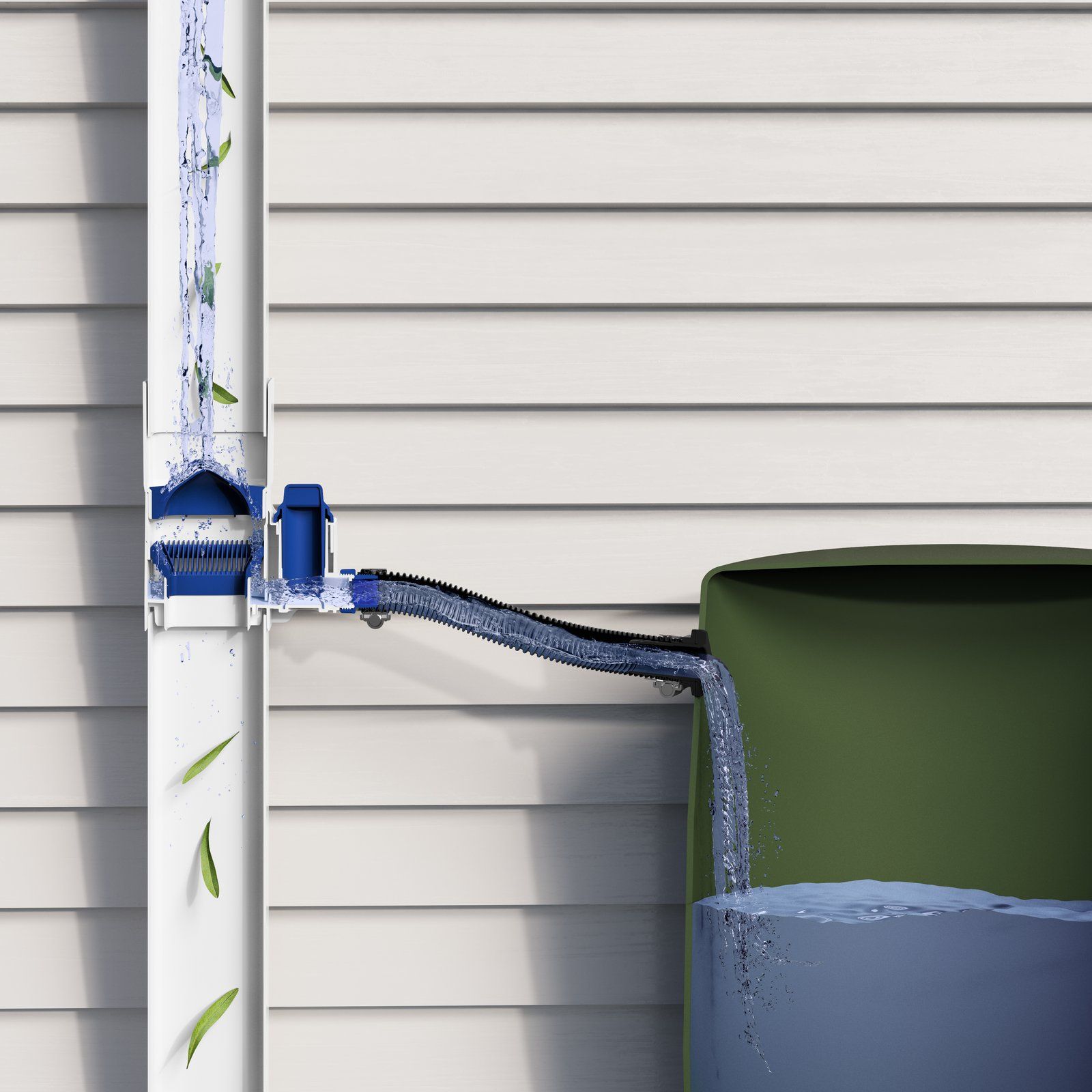 Downpipe Diverter Rectangular - 8