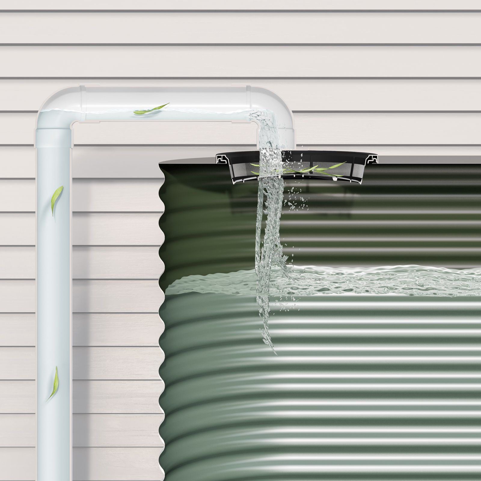 Easy Fit Side Mesh Tank Screen w/ Screw Down Ring - 5