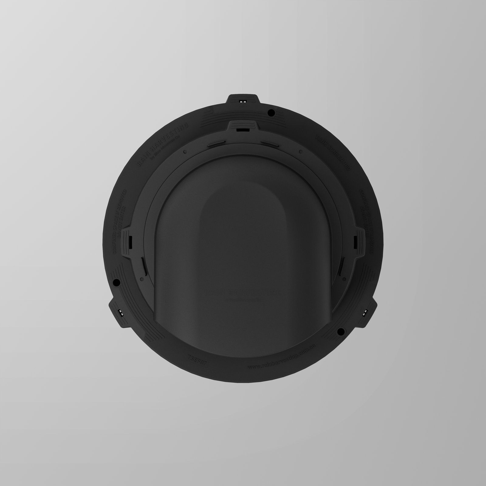 High Wall Tank Screen 360 Hood Kit w/ Clip on Ring - 4