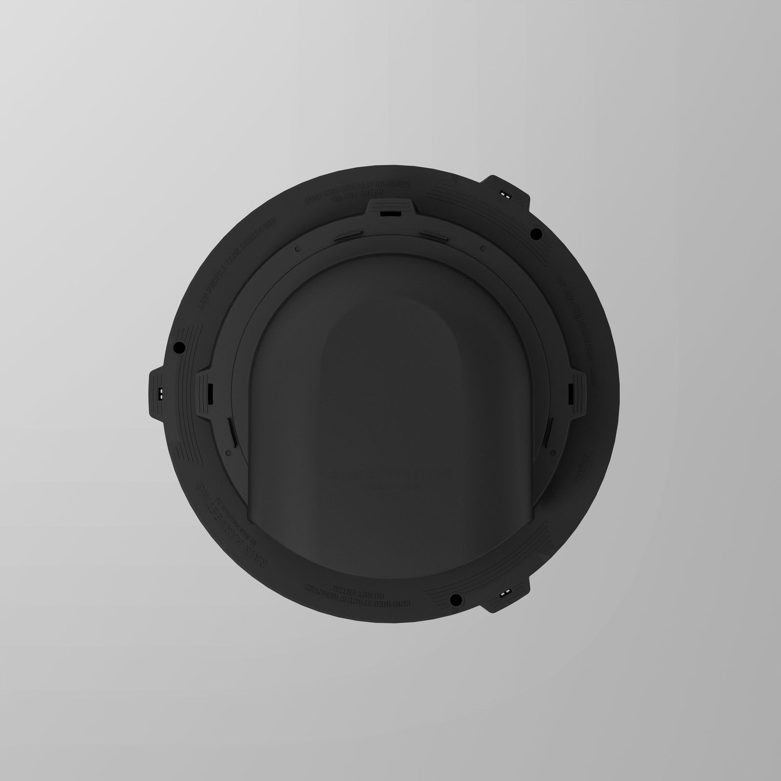 Low Profile Tank Screen 360 Hood Kit w/ Clip on Ring - 5