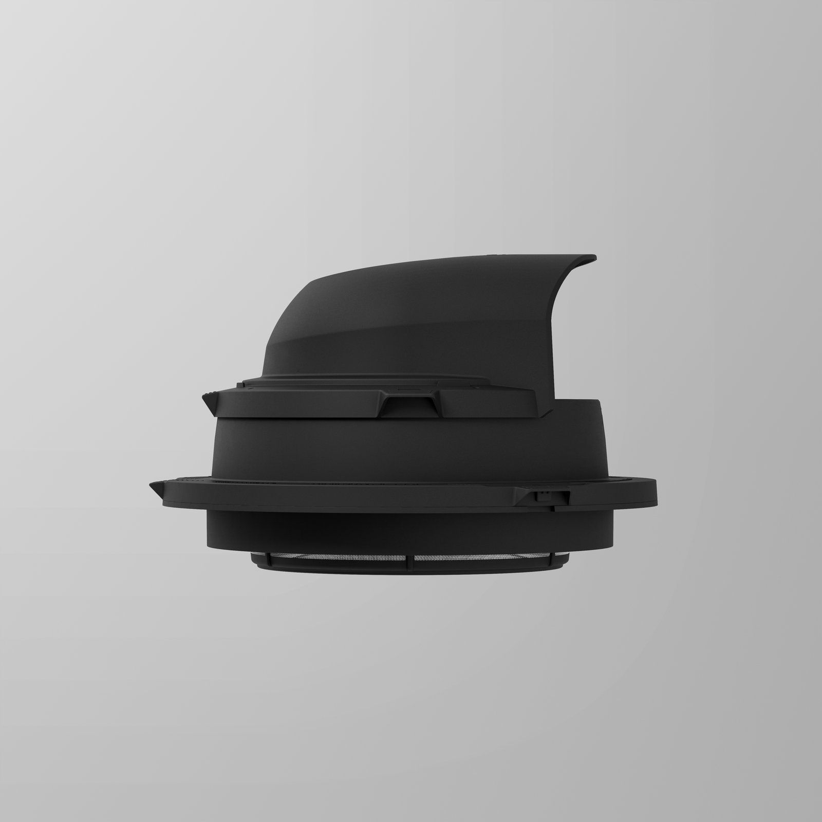 High Wall Tank Screen 360 Hood Kit w/ Screw Down Ring - 2