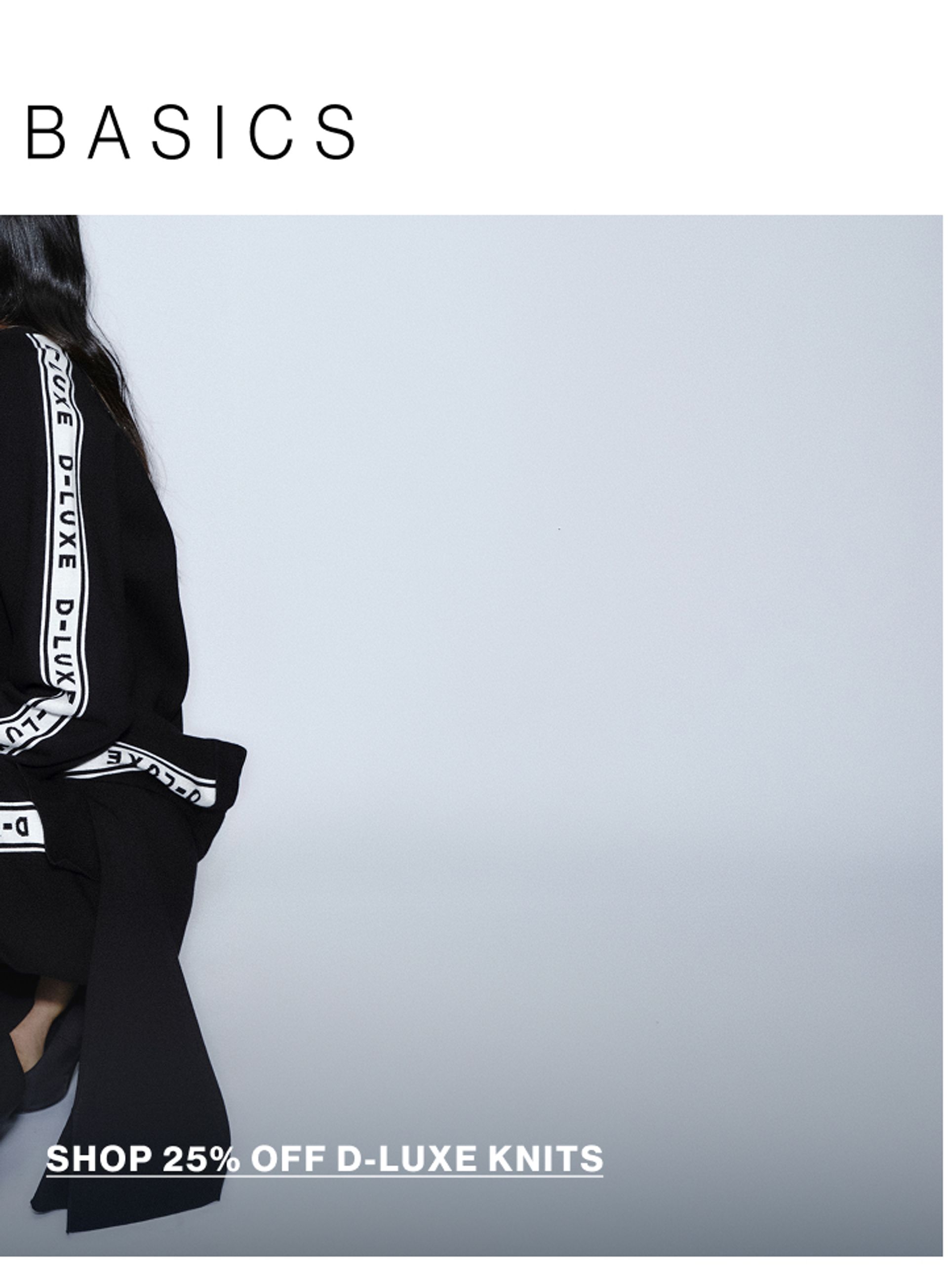 SHOP 25% OFF D-LUXE KNITS