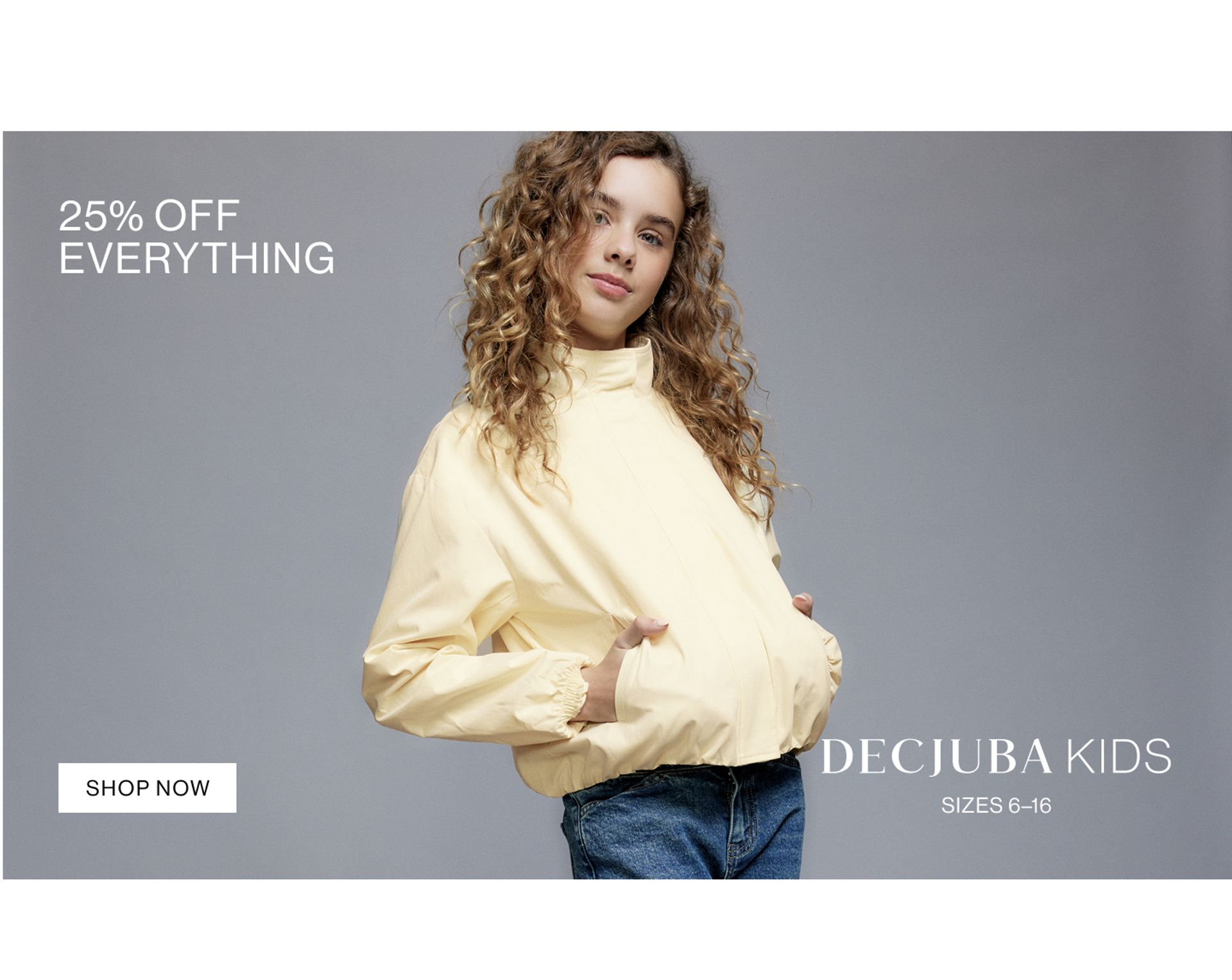 25% OFF DECJUBA KIDS