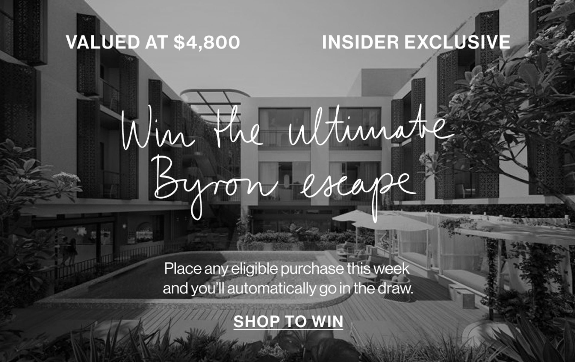 WIN THE ULTIMATE BYRON ESCAPE