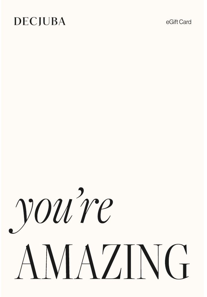 You're amazing