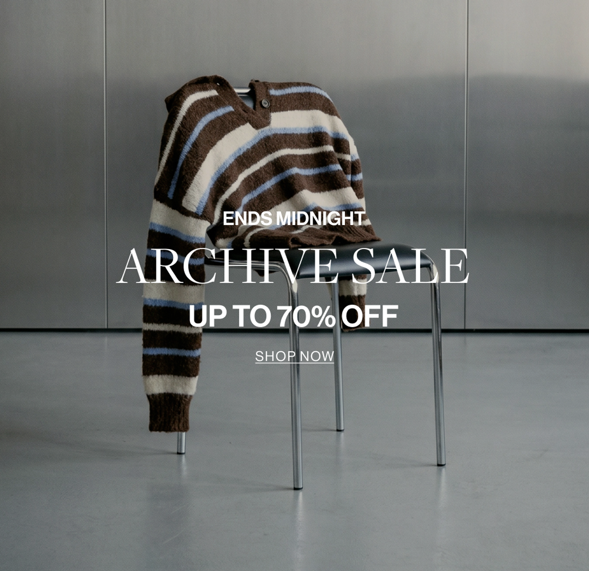 ARCHIVE SALE UP TO 70% OFF HERO