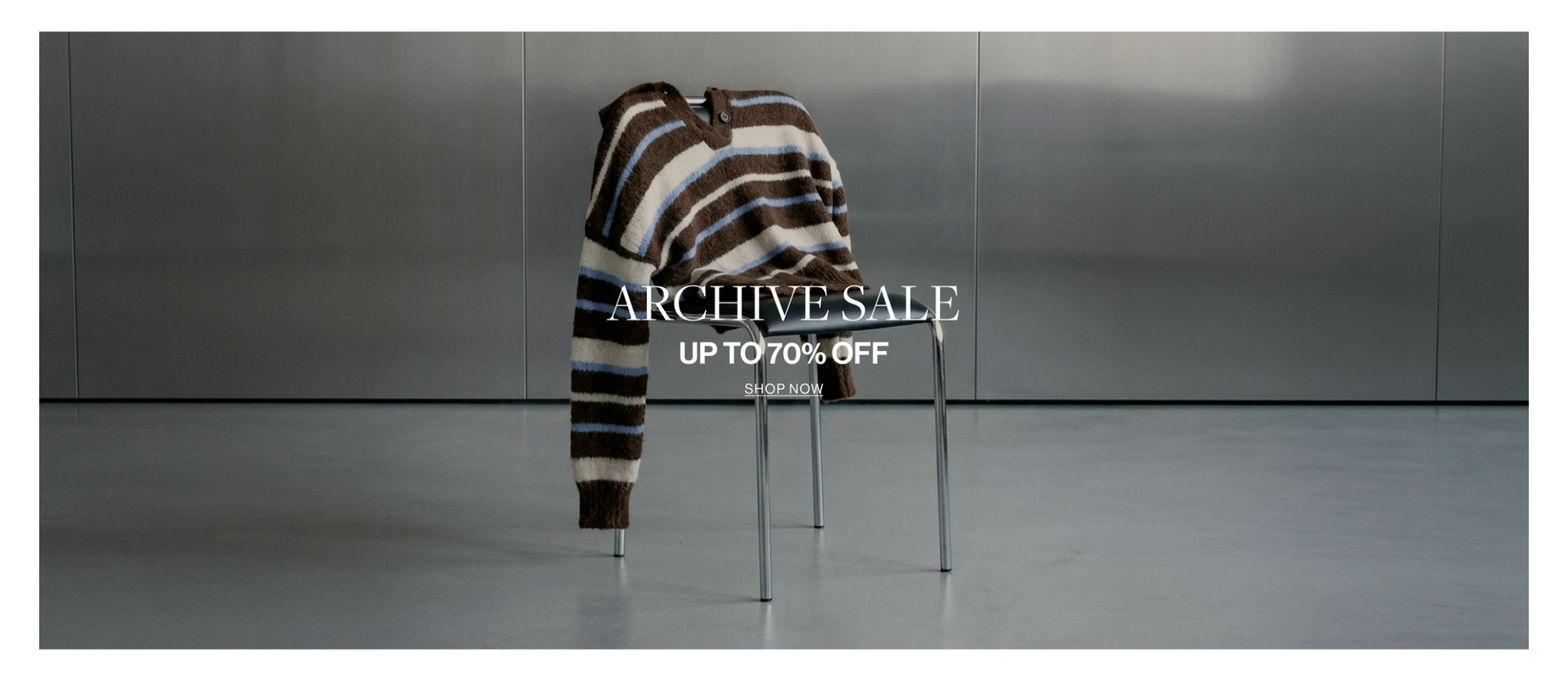 ARCHIVE SALE UP TO 70% OFF HERO
