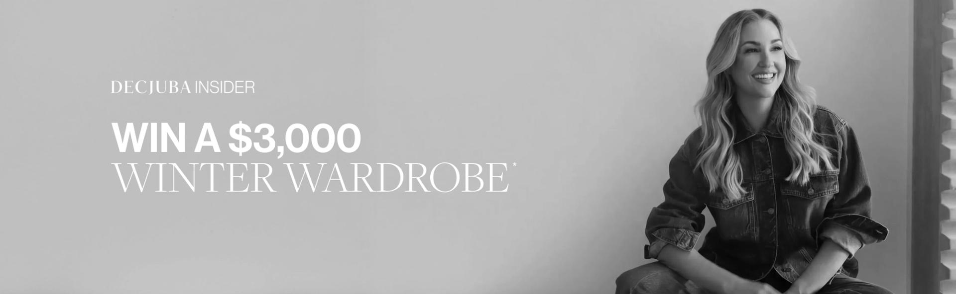 DECJUBA Insider | Win a $3,000 Winter Wardrobe