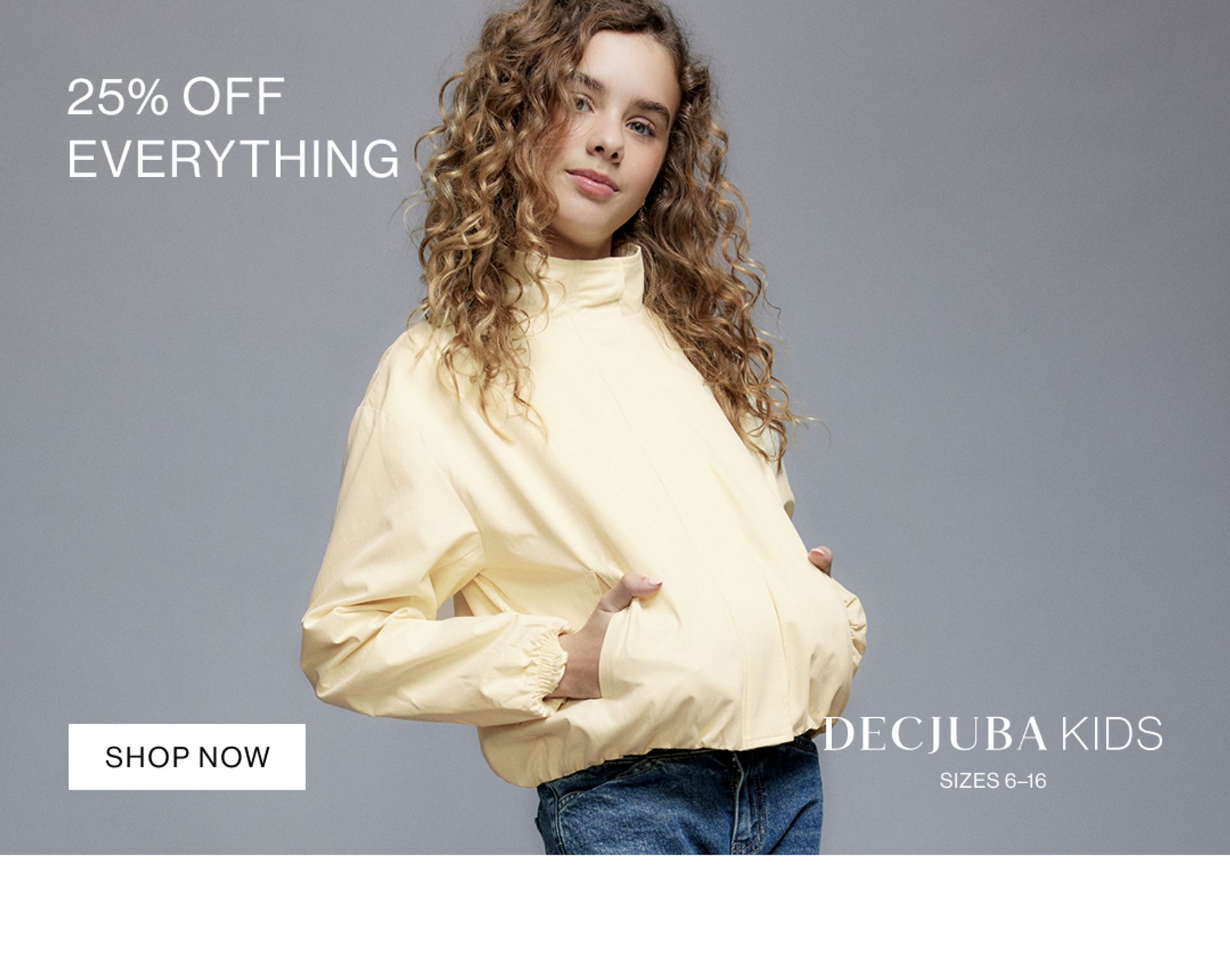 25% OFF DECJUBA KIDS