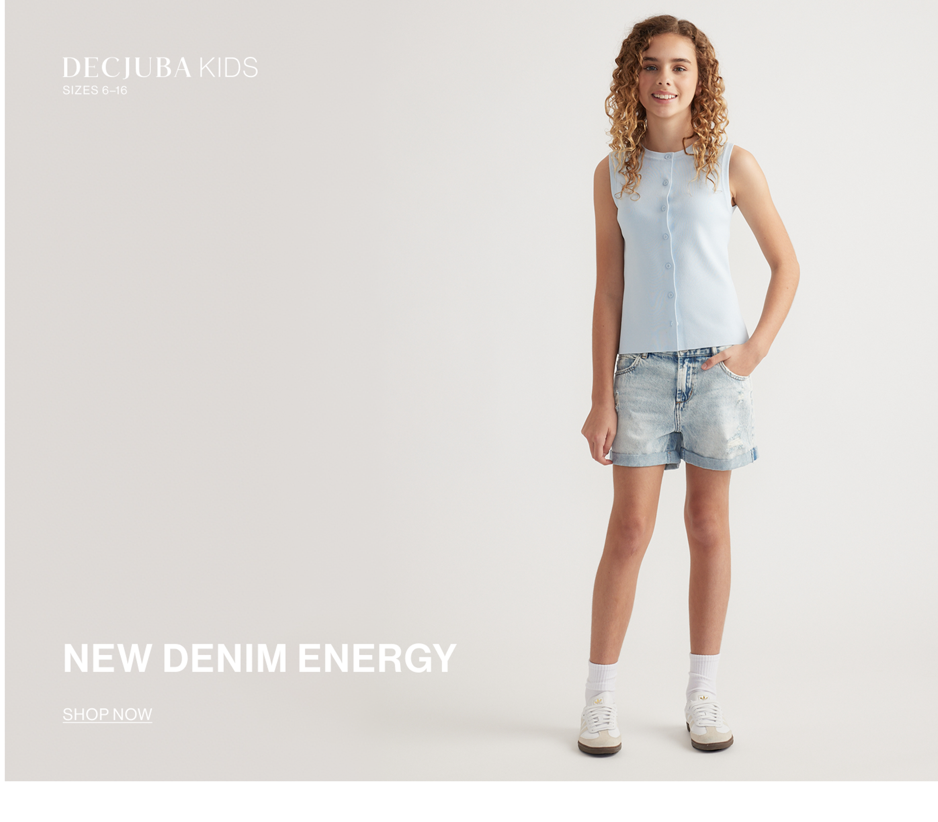 DECJUBA KIDS. NEW DENIM ENERGY.