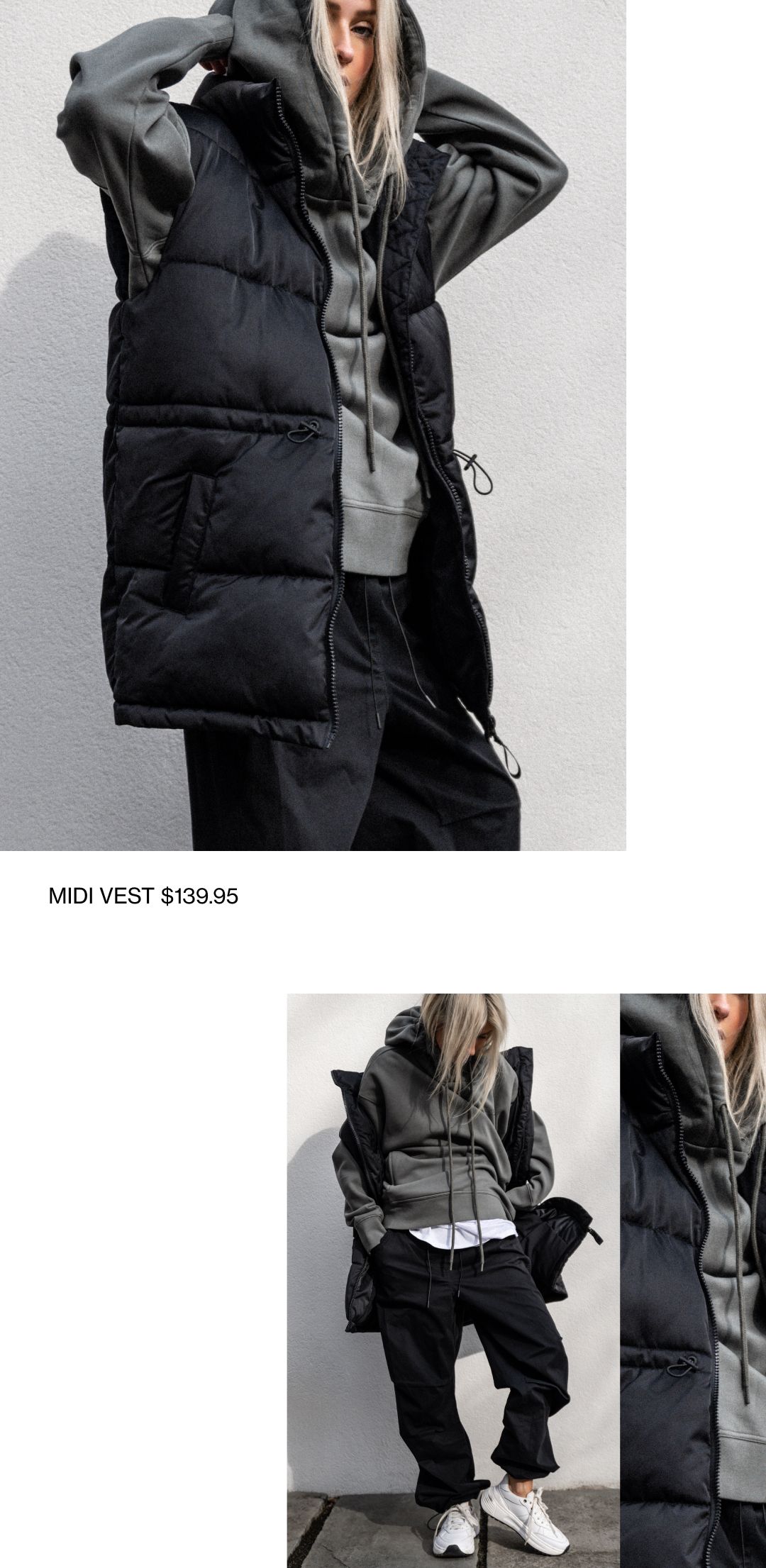 Decjuba store puffer vest