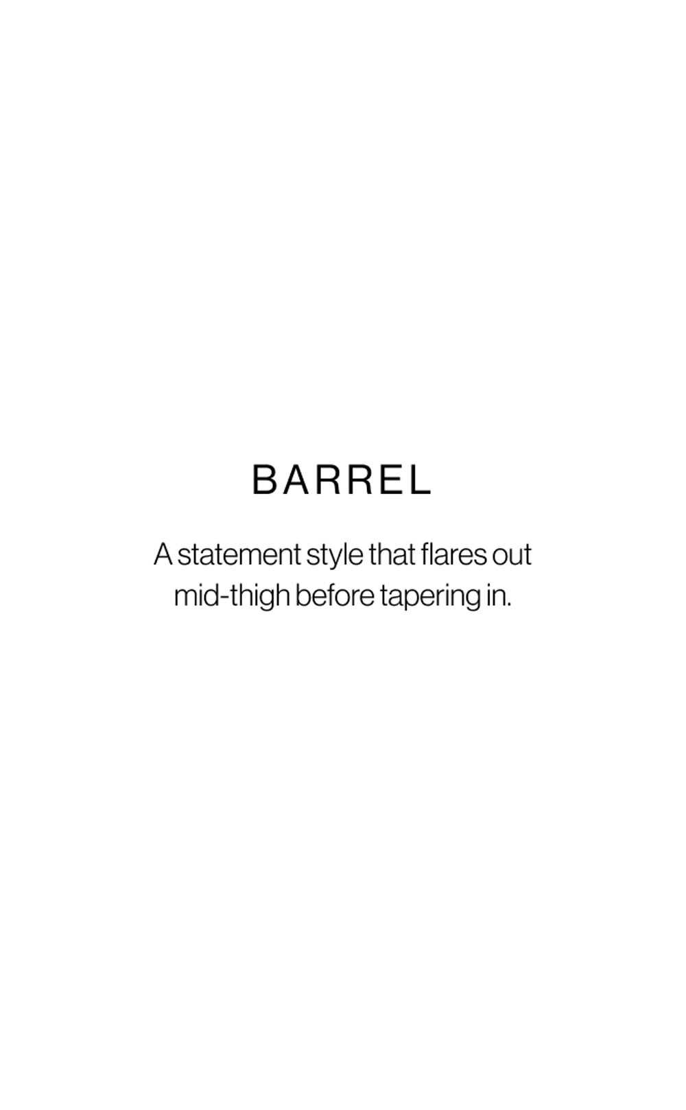 SHOP BARREL LEG JEANS