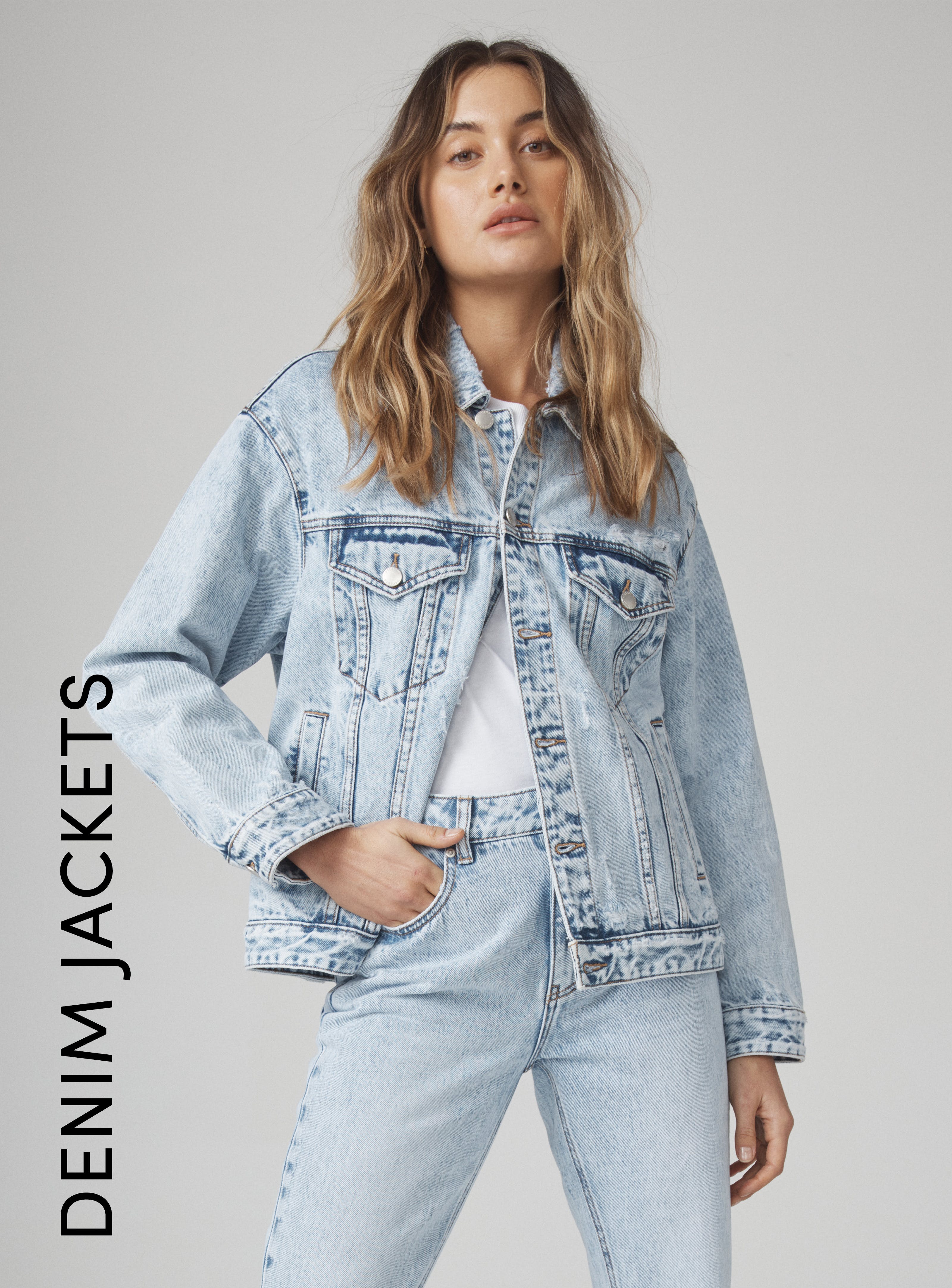 oversized denim jacket australia