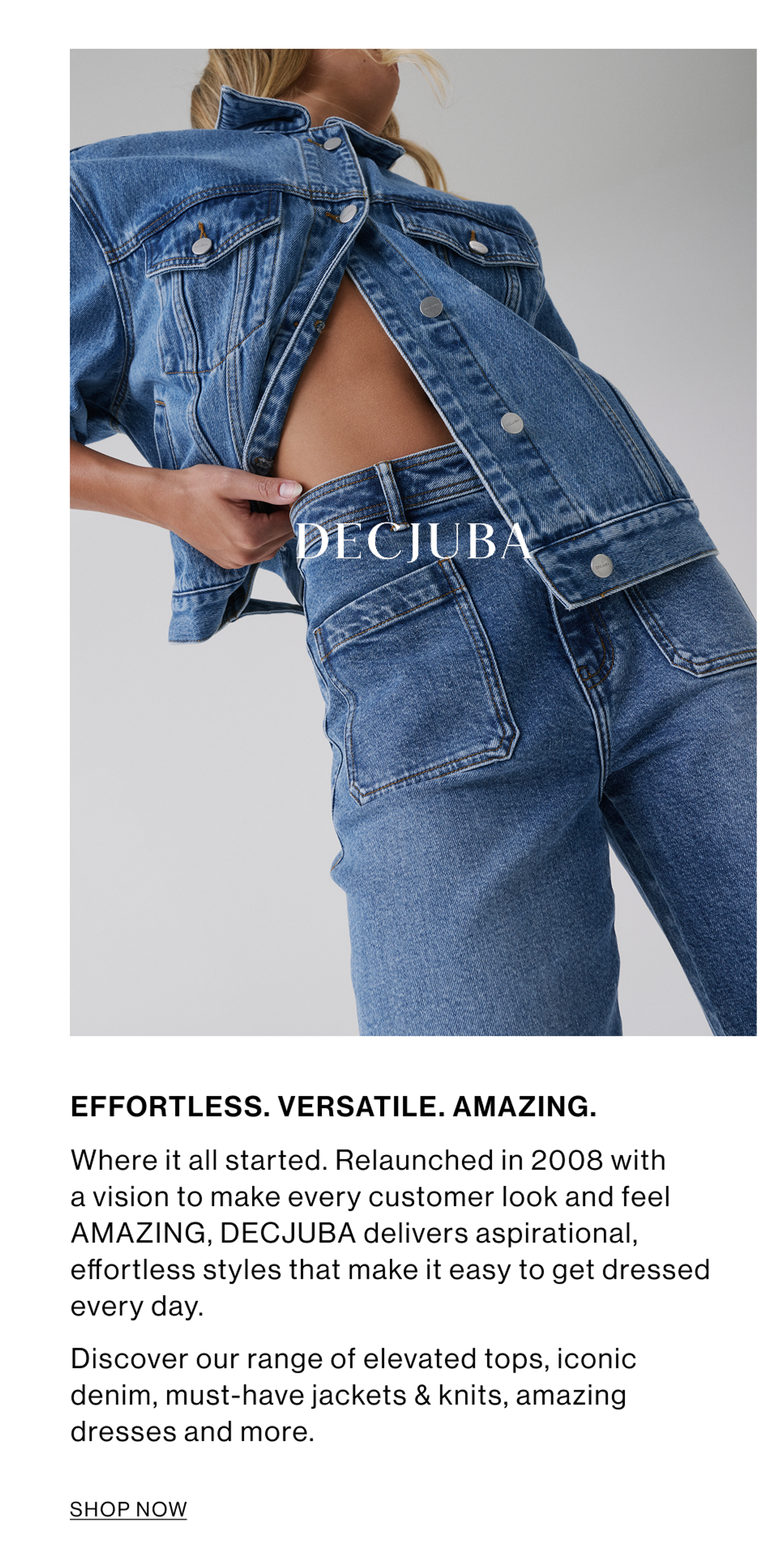 Decjuba Our Story
