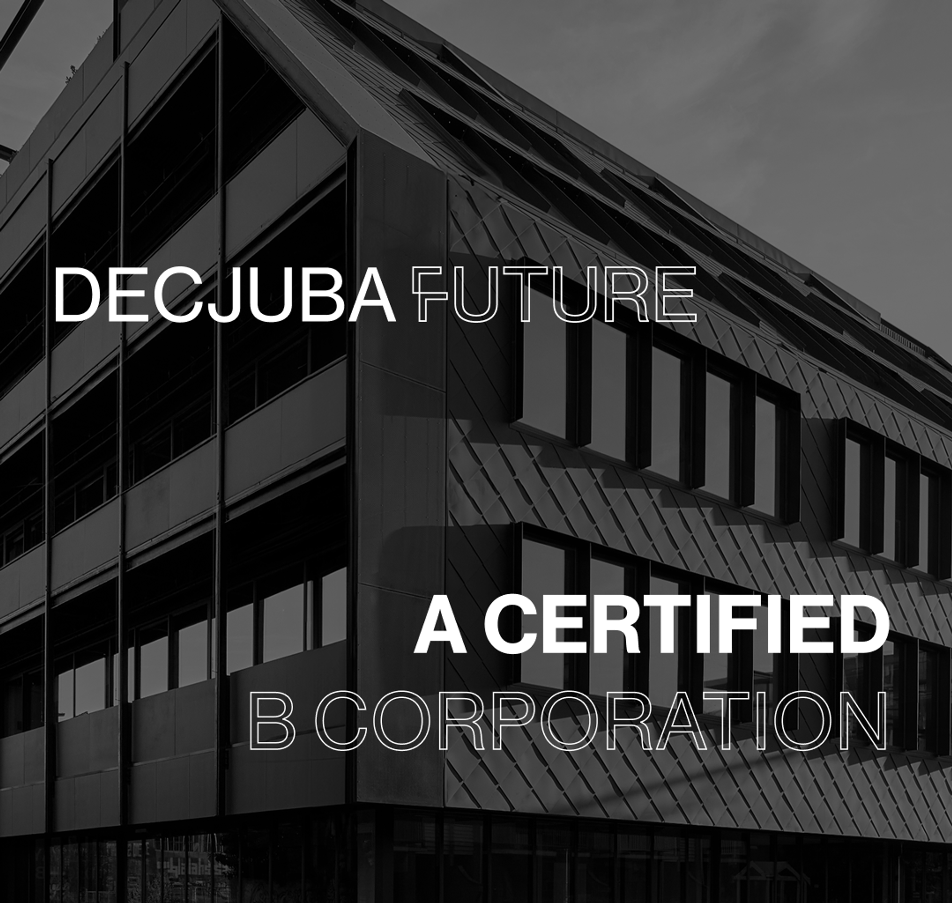 A CERTIFIED B CORPORATION 