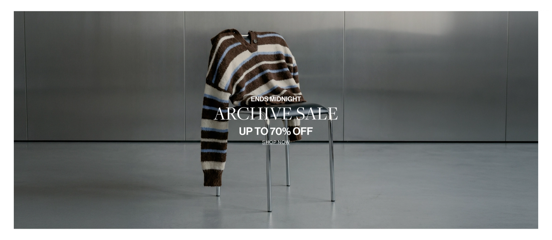 ARCHIVE SALE UP TO 70% OFF HERO