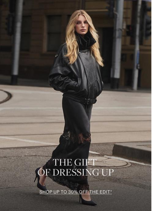 Woman in chocolate knit. Text reads Best knits to gift