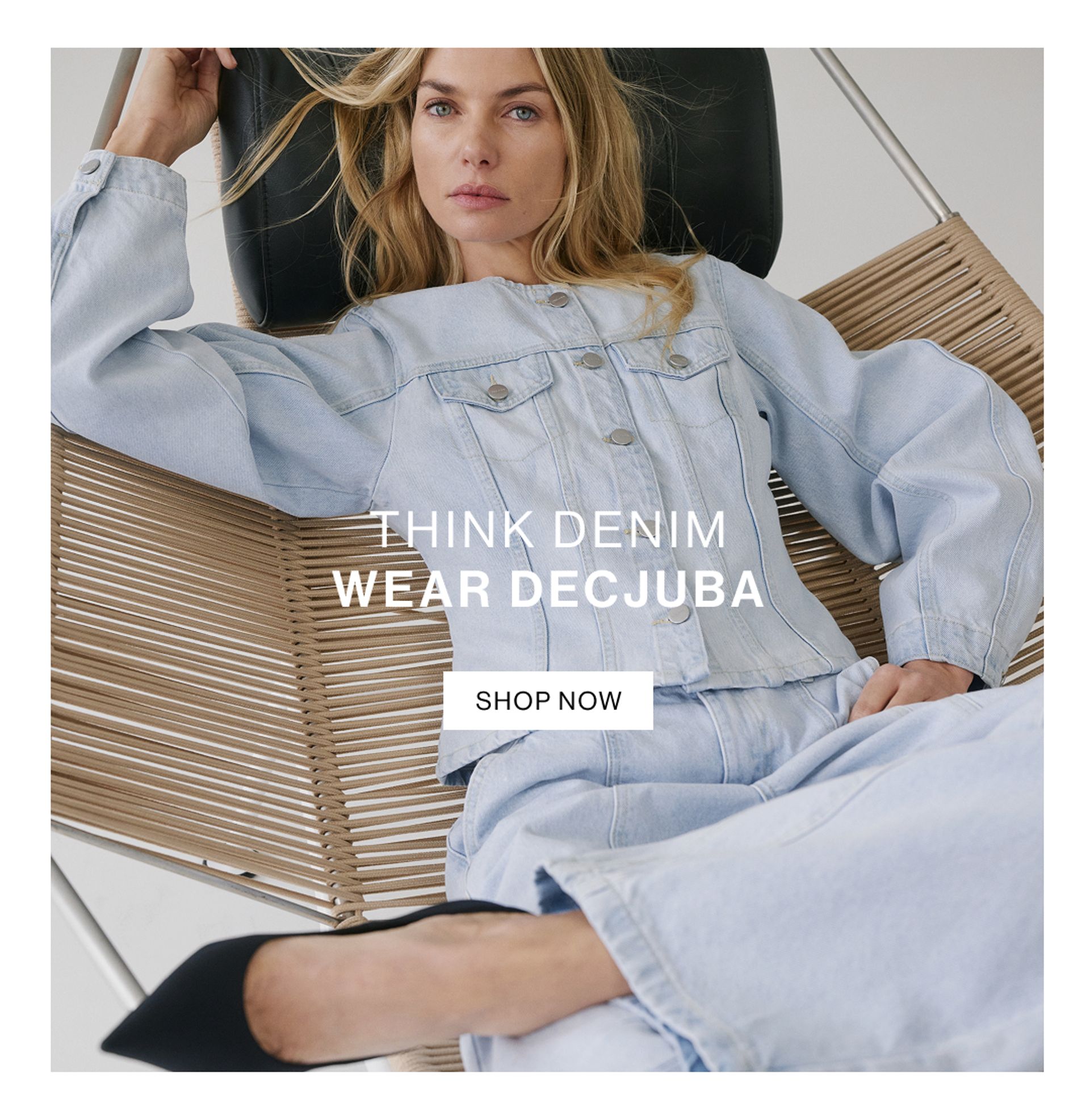 Multiple fashion images with promo offer 