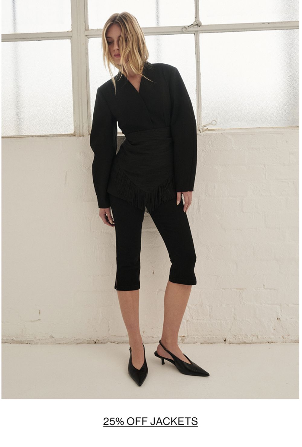 SHOP 25% OFF JACKETS