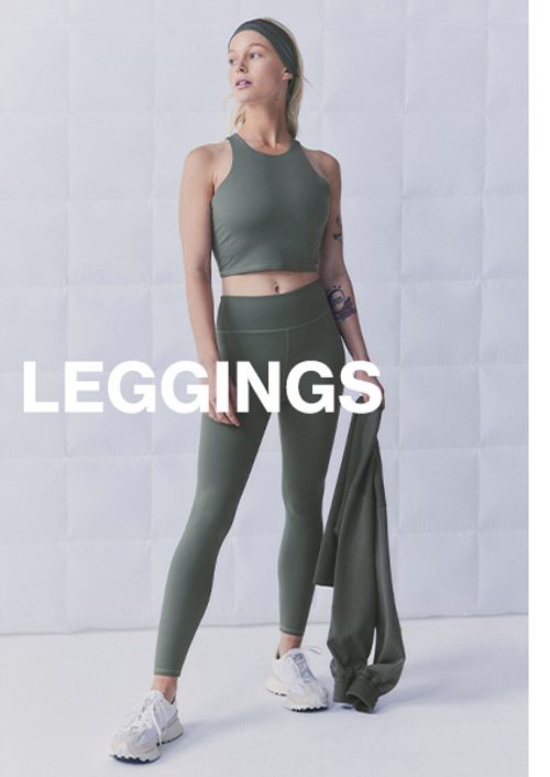 Luxe Ribbed Leggings | SAGE GREEN
