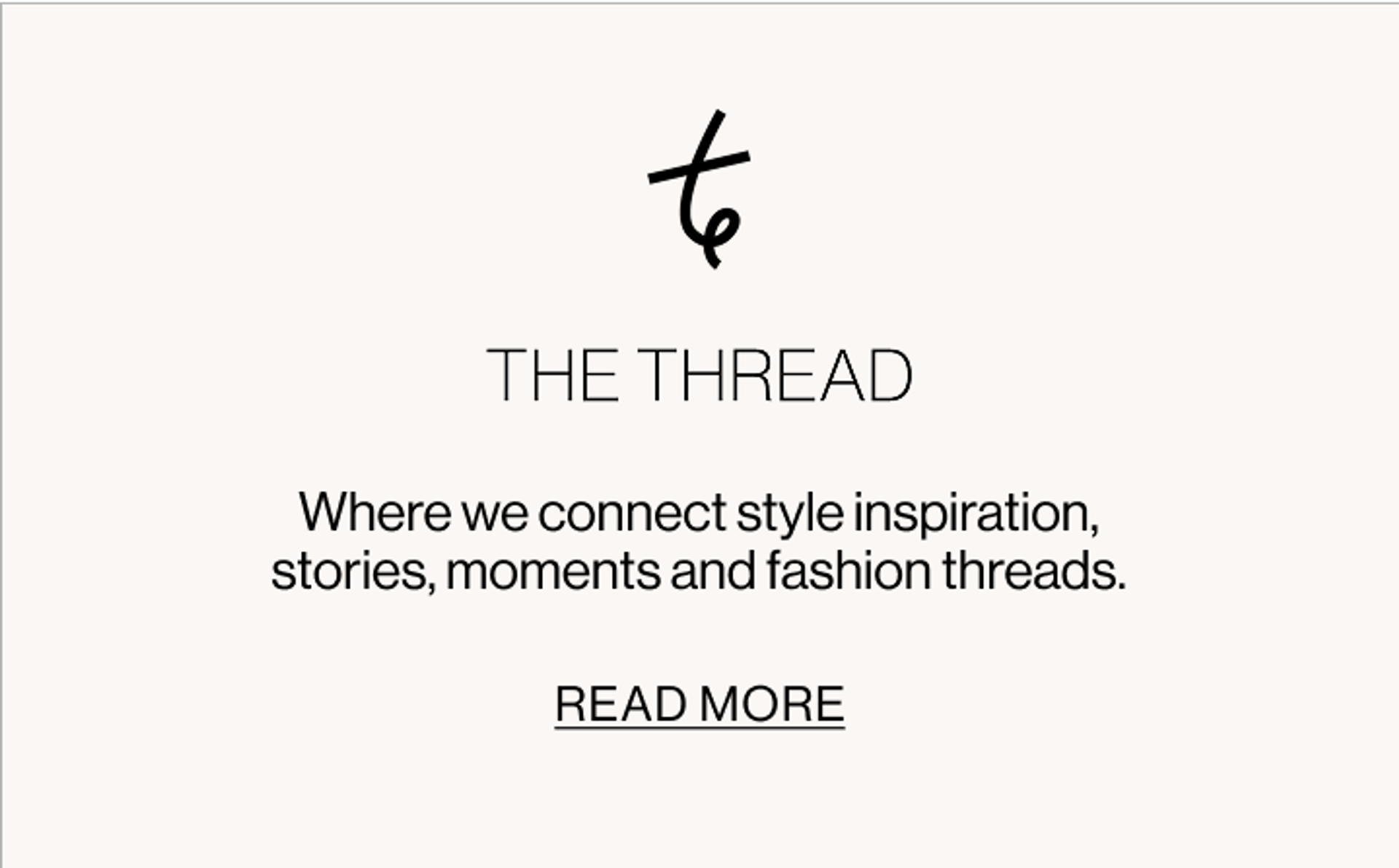 THE THREAD BLOG