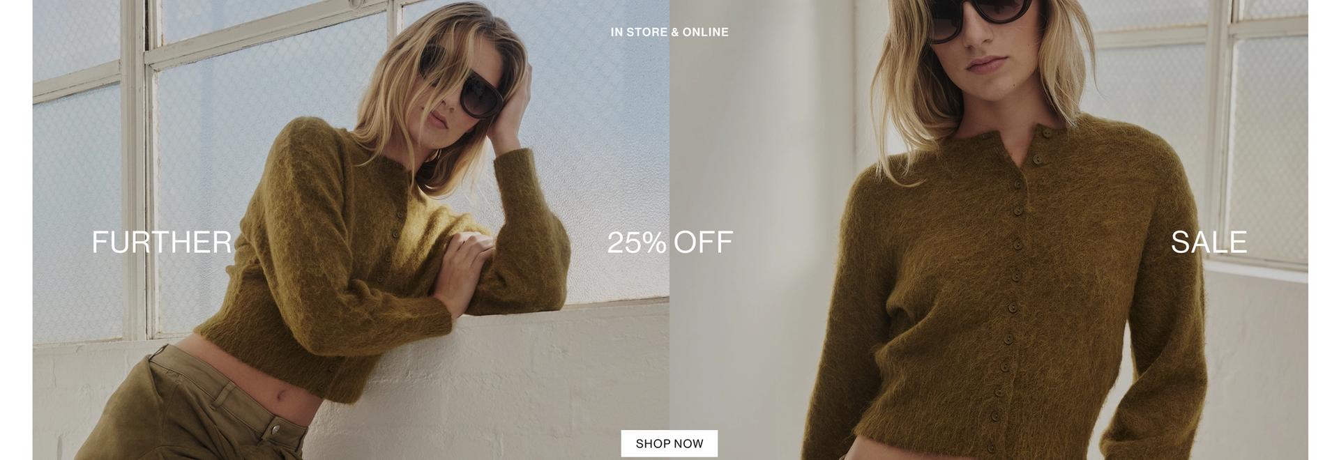 FURTHER 25% OFF SALE