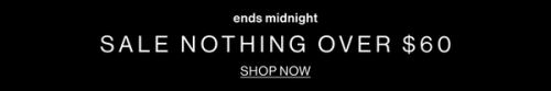 Text that reads online only up to 70% off sale shop now