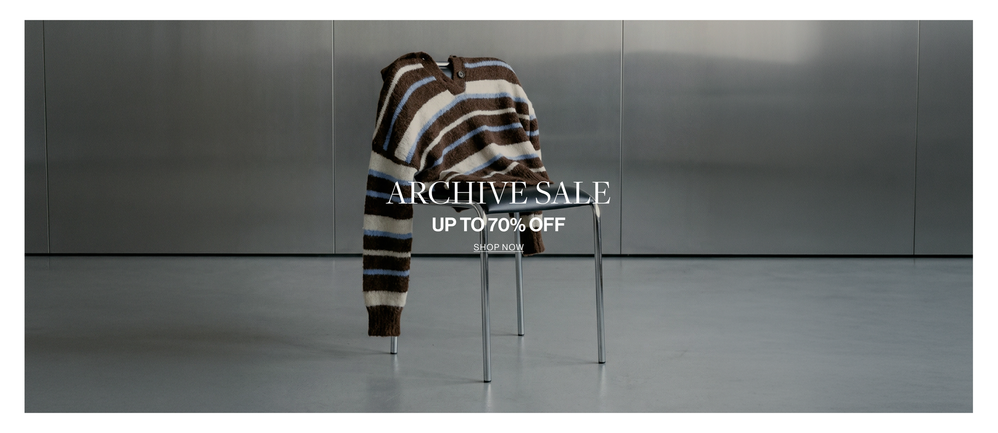 Archive sale up to 70% off