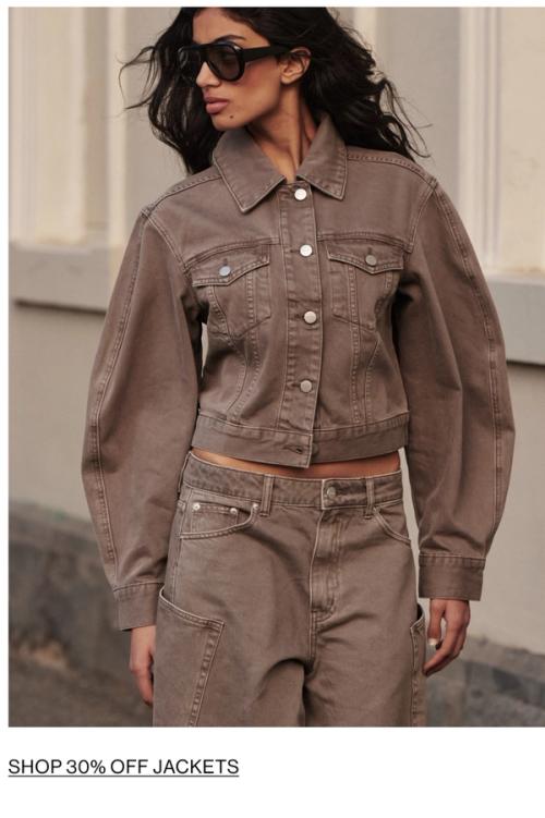 SHOP 30% OFF JACKETS