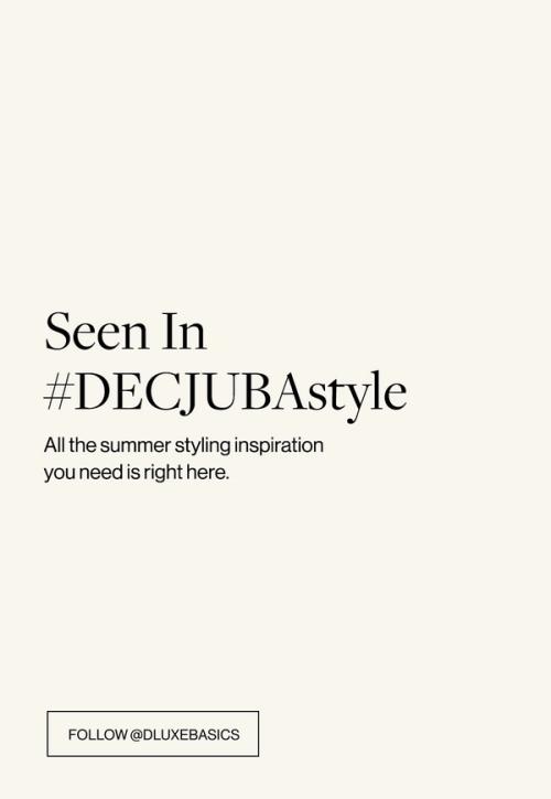 SEEN IN DECJUBA STYLE