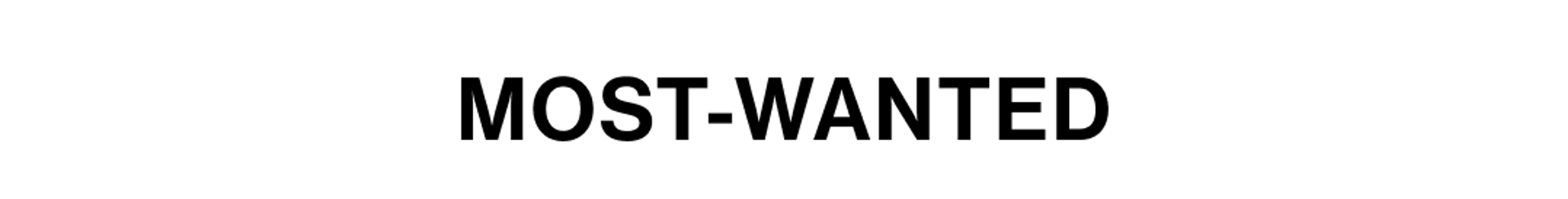 MOST-WANTED