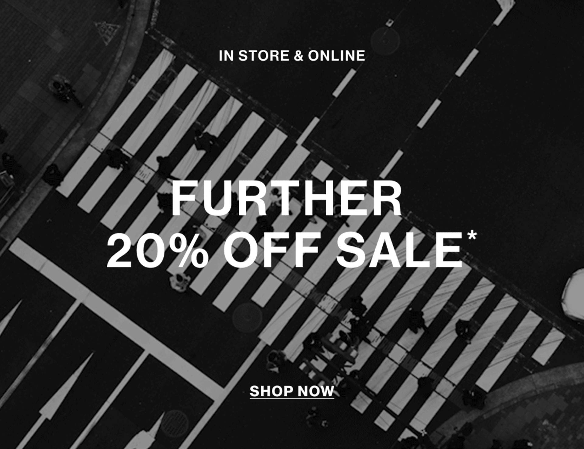 Gif of images with text the states "FURTHER 20% OFF SALE"
