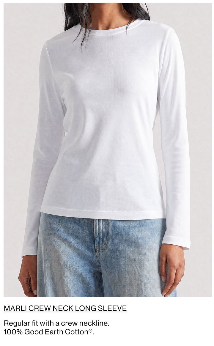 MARLI CREW NECK LONG SLEEVE