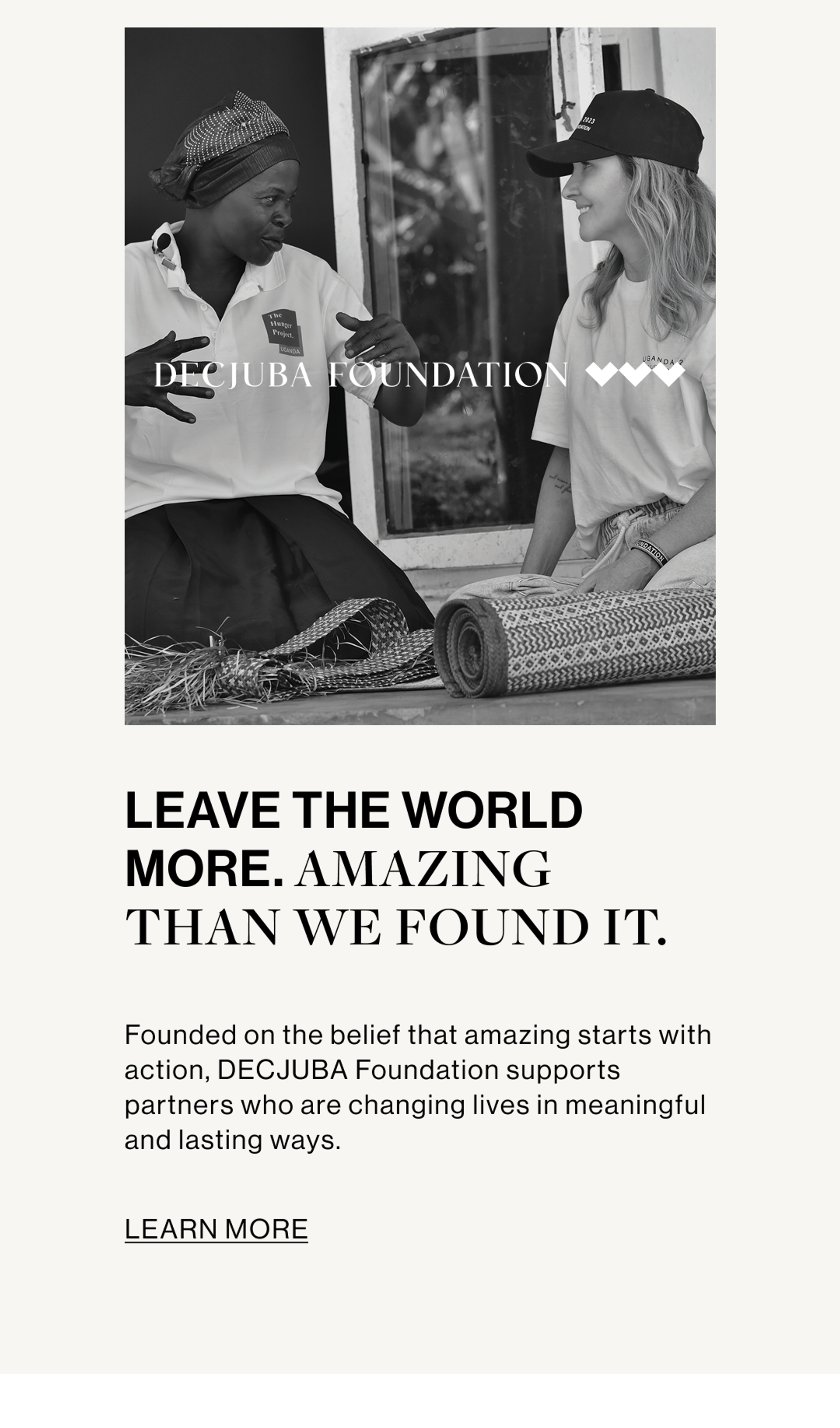 DECJUBA FOUNDATION