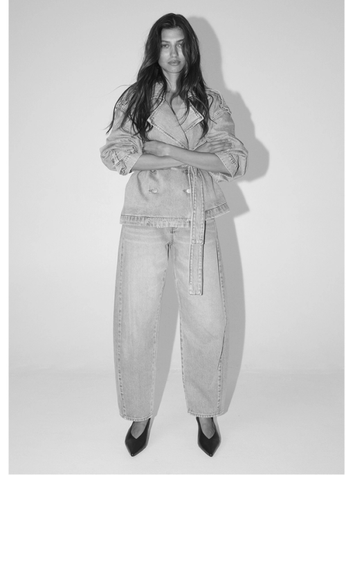 SHOP BARREL LEG JEANS