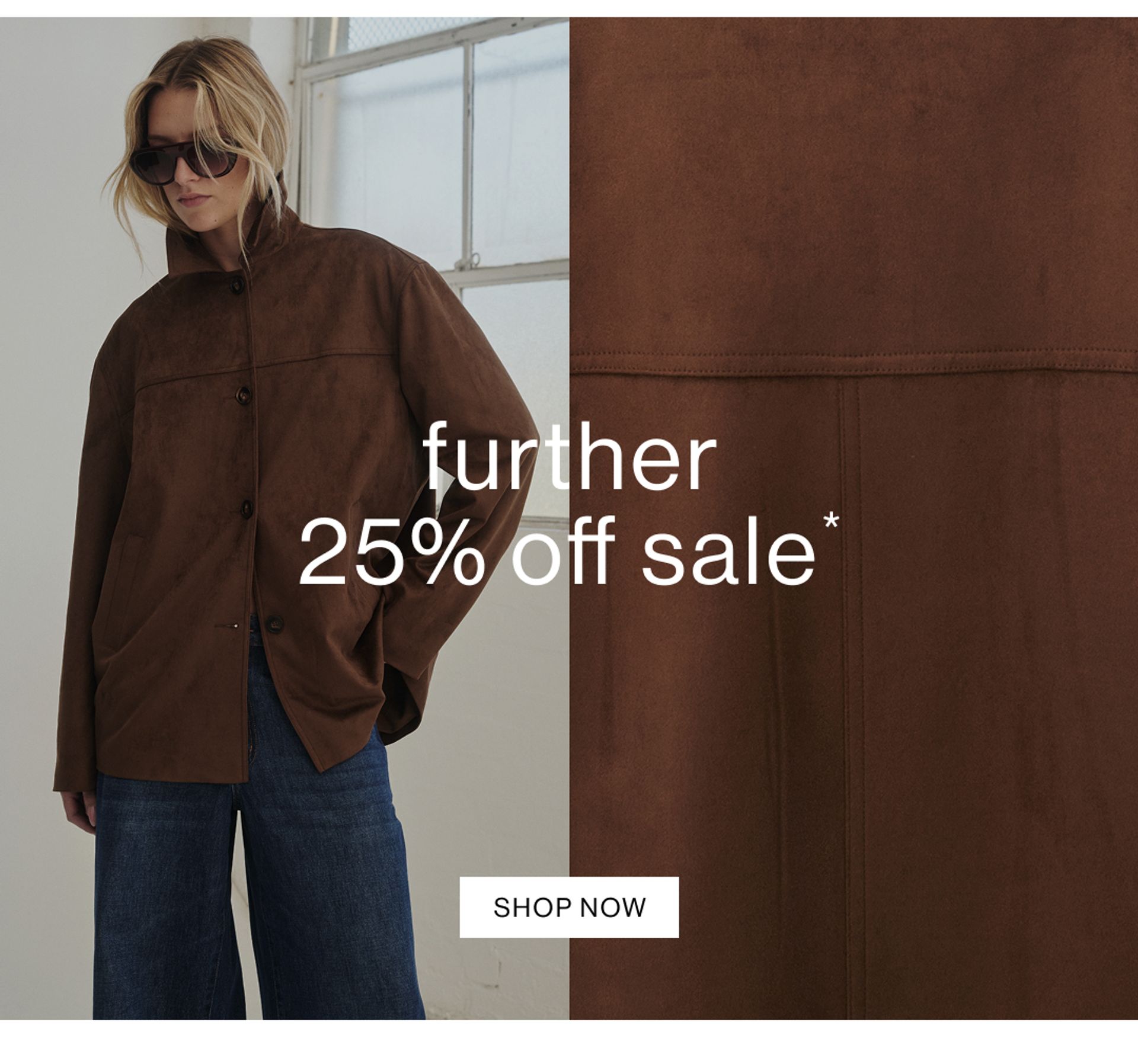 FURTHER 25% OFF SALE