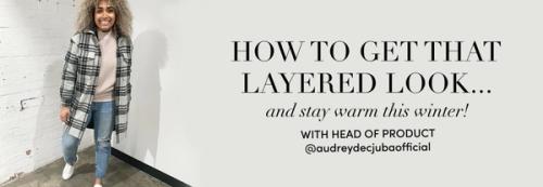 Layer Your Winter Look With @audreydecjubaofficial