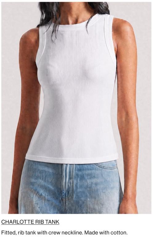CHARLOTTE RIB TANK