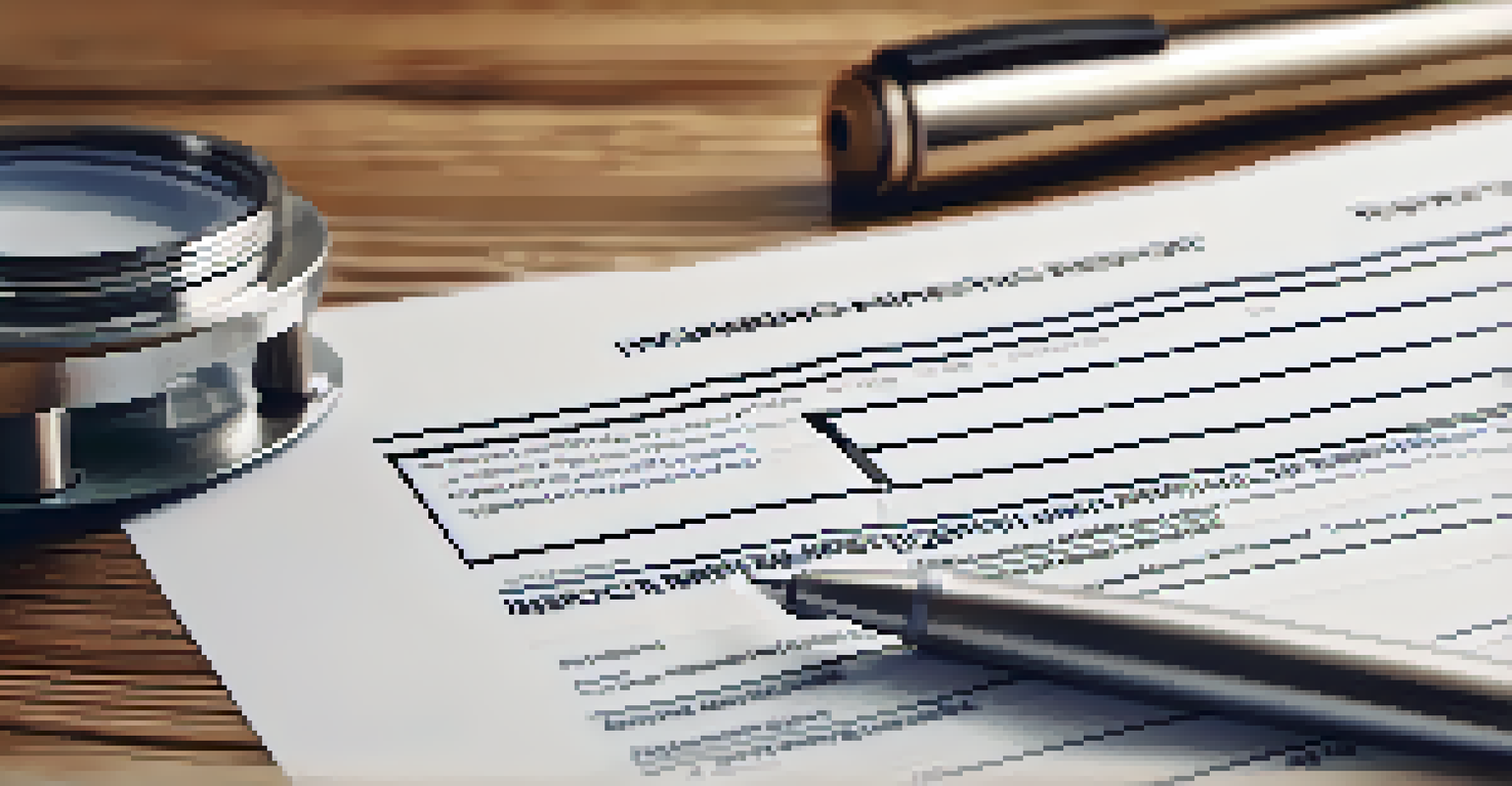A close-up of a home inspection report on a wooden table with a pen, showcasing various sections of the inspection.