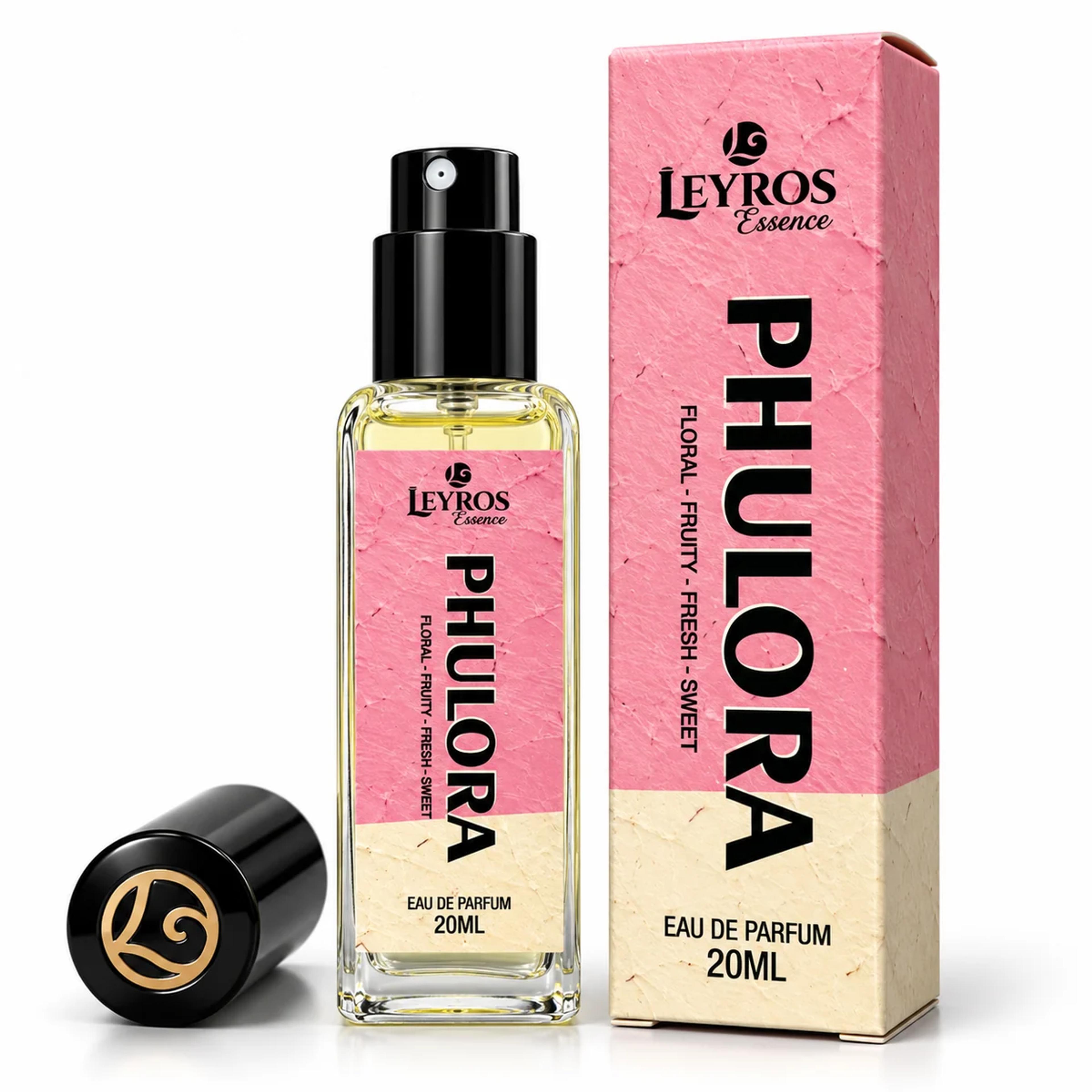 Phulora Eau de Parfum 20ml | Floral, Fruity & Fresh | Sweet Floral Perfume for Women product image 2