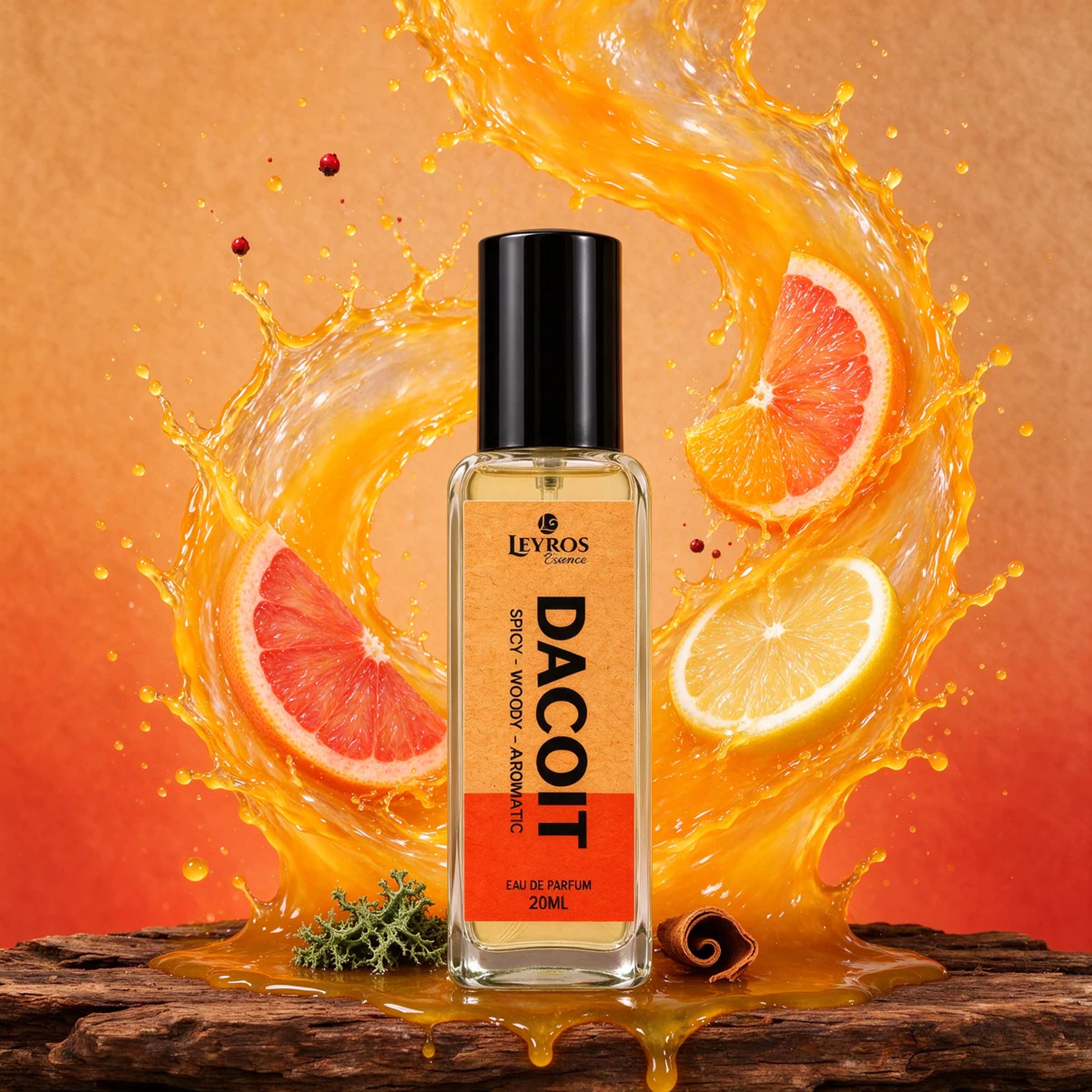 Dacoit Eau de Parfum 20ml | Spicy, Woody & Aromatic | Bold Perfume for Men