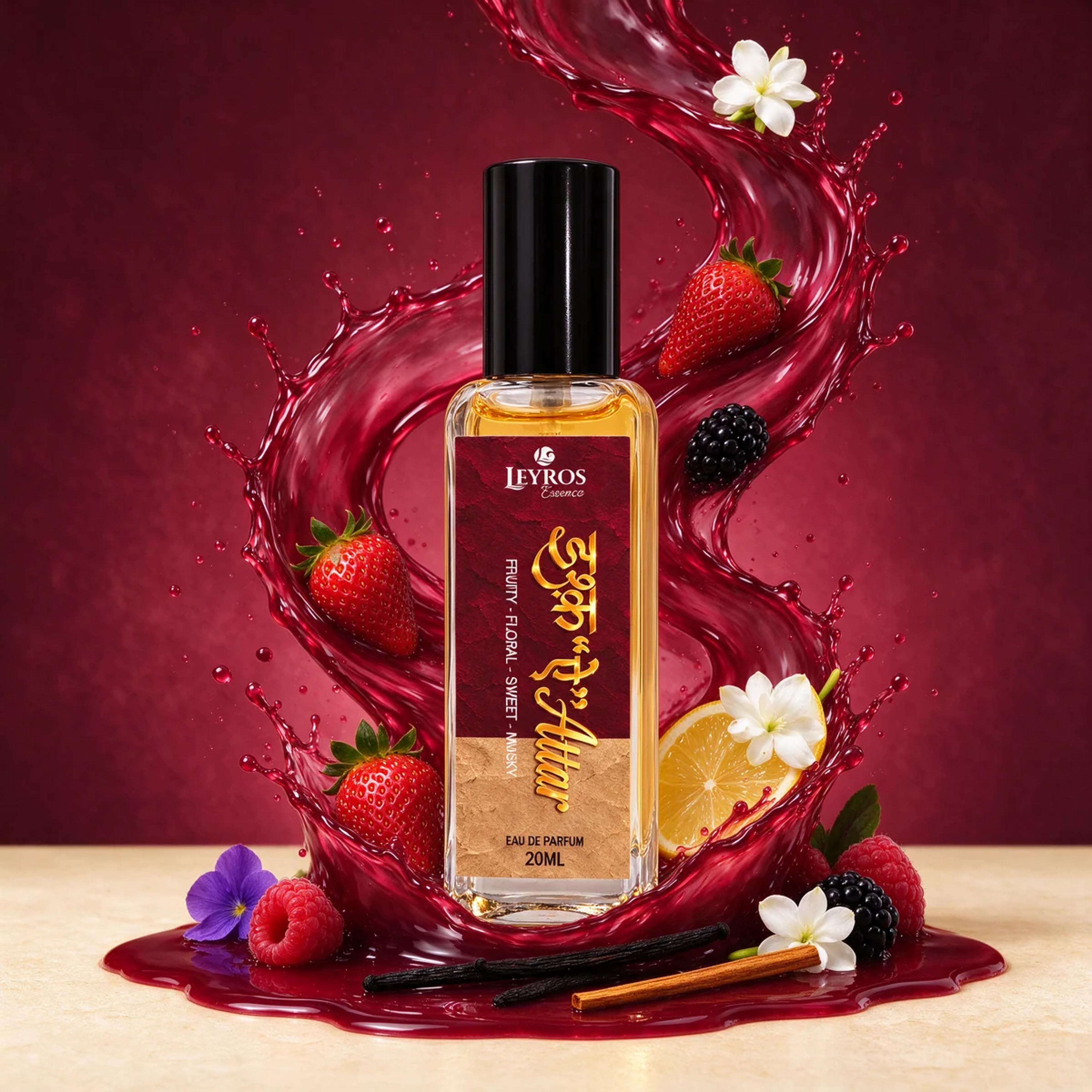 Ishq-e-Attar Eau de Parfum 20ml | Fruity, Floral & Sweet | Romantic Perfume for Women product image 4